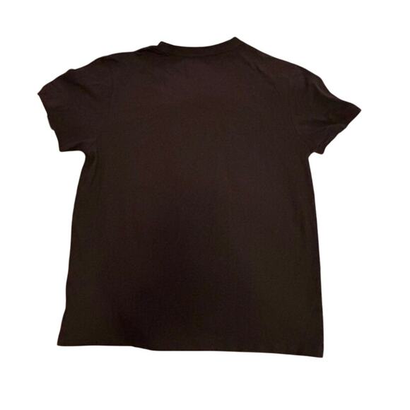 Bombas Black T-Shirt M/L | Cotton Blend Casual Basic Tee - Picture 4 of 4